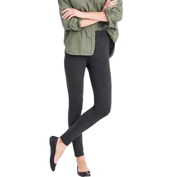 J.Crew Pixie Pant in Stretch Ponte Medium Htr Grey - Picture 1 of 7